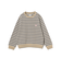 DANTON / KIDS' LONG SLEEVE SWEAT T-SHIRT STRIPE 2025SS（105～135cm）