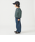DANTON / KIDS' LONG SLEEVE SWEAT T-SHIRT STRIPE 2025SS（105～135cm）