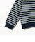 DANTON / KIDS' LONG SLEEVE SWEAT T-SHIRT STRIPE 2025SS（105～135cm）