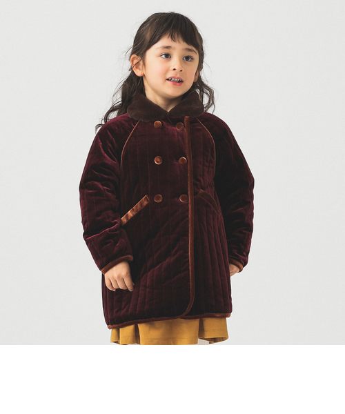 極美品✨COMME des GARCONS ベロア キルティング ダッフルコート 日本極東貿易 / JUNYA WATANABE MAN COMME des GARCONS
