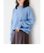 アンゴラ混 ストレッチ ニット プルオーバー