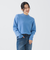 アンゴラ混 ストレッチ ニット プルオーバー