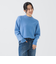 アンゴラ混 ストレッチ ニット プルオーバー
