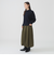 アンゴラ混 ストレッチ ニット プルオーバー