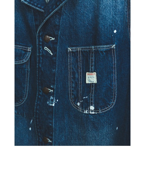 別注】BIG MAC / ペイント カバーオール（セットアップ対応