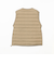 DANTON / インナーダウン クルーネック ベスト 25FW（XS～M）