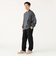フェイク スウェード ジップ ブルゾン