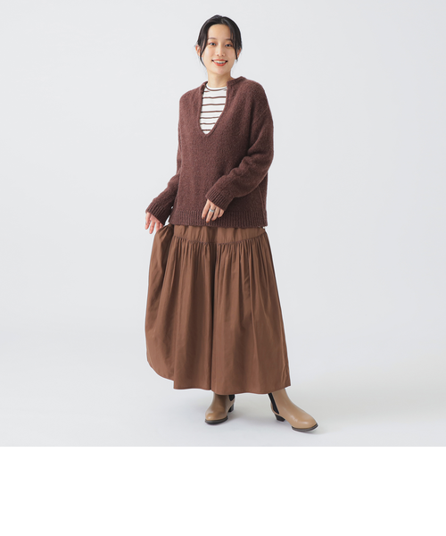 新品同様　メルタム　ボーダー　ロンT ブラック　サイズ2 （M） TS-00085-CVT 5.6オンス ヘビーウェイトTシャツ【キラメック