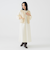 ボア ベスト × カット ワンピース セット