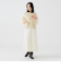 ボア ベスト × カット ワンピース セット