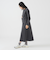 ボア ベスト × カット ワンピース セット