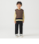 柄編みニット ベスト 2025FW（90～140cm）