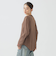 Healthknit / Multi Border Waffle Hem Round Crewneck L/S