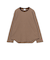 Healthknit / Multi Border Waffle Hem Round Crewneck L/S