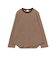 Healthknit / Multi Border Waffle Hem Round Crewneck L/S
