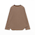 Healthknit / Multi Border Waffle Hem Round Crewneck L/S