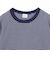 Healthknit / Multi Border Waffle Hem Round Crewneck L/S