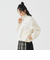 LACOSTE / リブニット スタンドカラー ボアジャケット