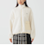 LACOSTE / リブニット スタンドカラー ボアジャケット