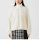 LACOSTE / リブニット スタンドカラー ボアジャケット