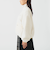 LACOSTE / リブニット スタンドカラー ボアジャケット