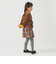 チェック ラップ キュロット 2025FW（100～140cm）