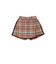 チェック ラップ キュロット 2025FW（100～140cm）