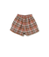 チェック ラップ キュロット 2025FW（100～140cm）