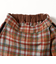 チェック ラップ キュロット 2025FW（100～140cm）