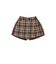 チェック ラップ キュロット 2025FW（100～140cm）