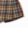 チェック ラップ キュロット 2025FW（100～140cm）