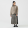 DANTON / WOOL LIGHT PILE STANDCOLLAR JACKET