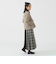 DANTON / WOOL LIGHT PILE STANDCOLLAR JACKET