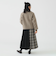DANTON / WOOL LIGHT PILE STANDCOLLAR JACKET