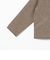 DANTON / WOOL LIGHT PILE STANDCOLLAR JACKET
