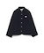 DANTON / WOOL LIGHT PILE STANDCOLLAR JACKET