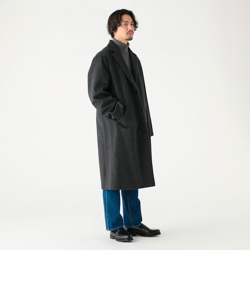 タスマニアウール チェスターコート 25FW（防風）｜ビーミングライフ