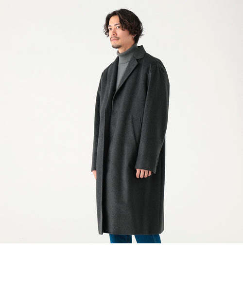 タスマニアウール チェスターコート 25FW（防風）｜ビーミングライフ