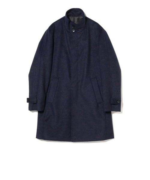 防風 タスマニアウール スタンドカラーコート 25FW｜ビーミングライフ