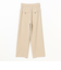 ワイドベルト パンツ