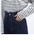 センタープレス ワイドデニムパンツ（S～M）