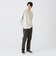 フェイクスエード クルーネック ロングスリーブ Tシャツ