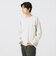 フェイクスエード クルーネック ロングスリーブ Tシャツ
