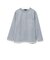 フェイクスエード クルーネック ロングスリーブ Tシャツ