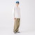 配色 ステッチ コンビ ロングスリーブ Tシャツ