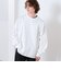配色 ステッチ コンビ ロングスリーブ Tシャツ