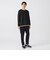 スウェード フェイクレイヤー ロングスリーブ Tシャツ