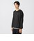 スウェード フェイクレイヤー ロングスリーブ Tシャツ