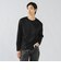 スウェード フェイクレイヤー ロングスリーブ Tシャツ