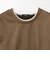 スウェード フェイクレイヤー ロングスリーブ Tシャツ